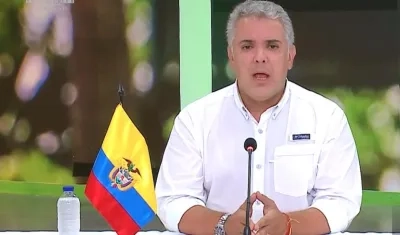 Iván Duque, Presidente de Colombia.