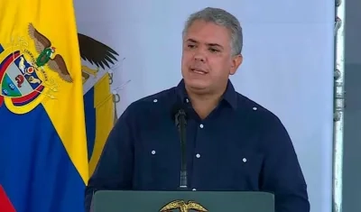 El Presidente de la República, Iván Duque.