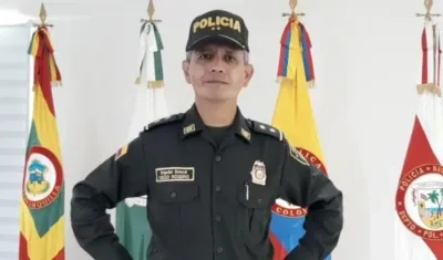 General Diego Rosero, comandante de la Policía Metropolitana.