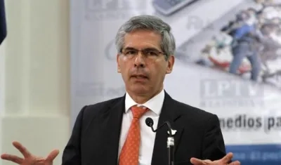 El exministro de Justicia Yesid Reyes.