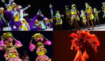 Imágenes de los eventos.