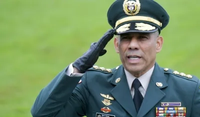 Comandante del Ejército, general Eduardo Enrique Zapateiro.