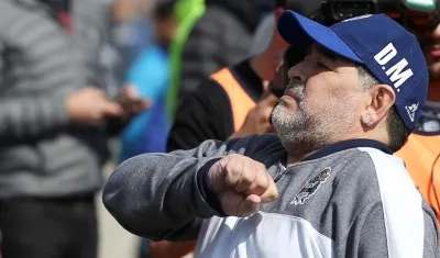 Diego Armando Maradona. 