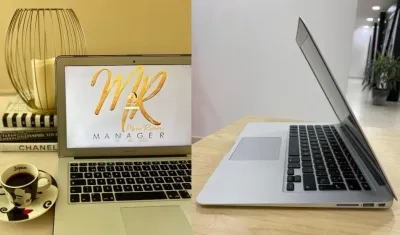 Este es el computador del 'Mono' Romero.