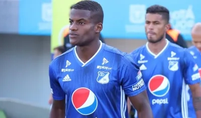 El lateral Andrés Felipe Román.