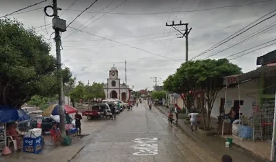 Calle de San Antero para ilustrar la nota.