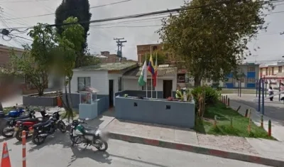 Esta fue la estación de Soacha que se incendió y causó la muerte a 8 detenidos.