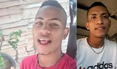 El presunto victimario y la víctima de los hechos.