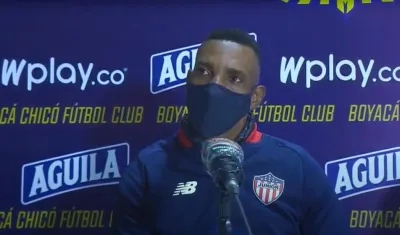 Luis Amaranto Perea, técnico de Junior. 