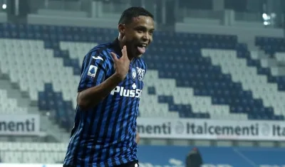 Luis Fernando Muriel, delantero tomasino.