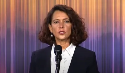 Nancy Patricia Gutiérrez, consejera presidencial para los DDHH.