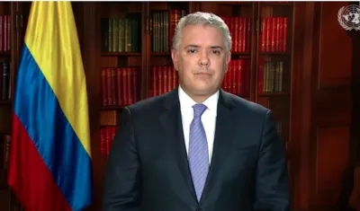 Iván Duque, presidente de Colombia.