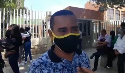 John Jairo Armesto, hermano de la víctima. 