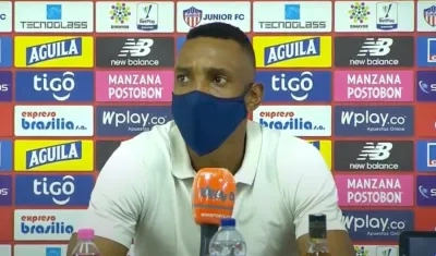 Luis Amaranto Perea, DT del Junior.