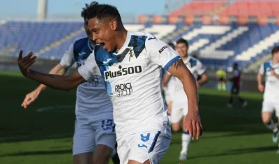 Luis Fernando Muriel, jugador colombiano. 