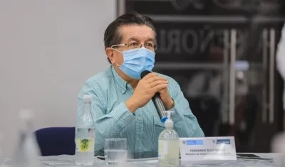 Fernando Ruiz, ministro de Salud.