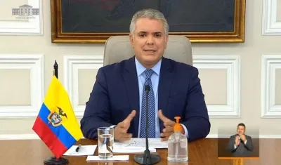 Iván Duque, Presidente de Colombia.