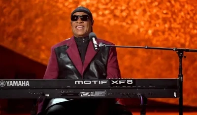 Steve Wonder, cantante y compositor estadounidense.