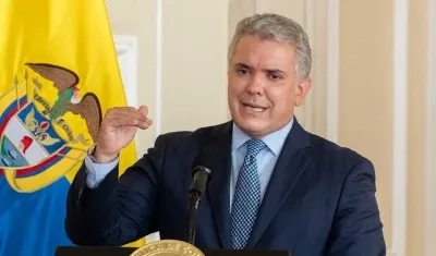 El Presidente de la República, Iván Duque.