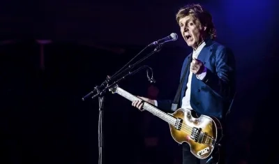  Paul McCartney, músico británico.