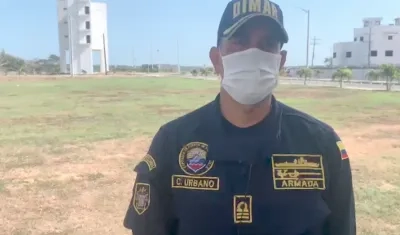 Capitán de Fragata, Carlos Urbano Montes, Capitán de Puerto de Barranquilla.