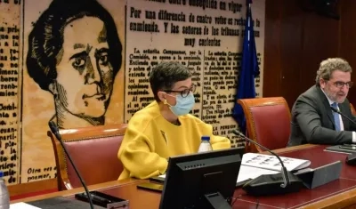 Ministra española de Asuntos Exteriores, Arancha González Laya.