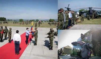 Imágenes de la presentación.