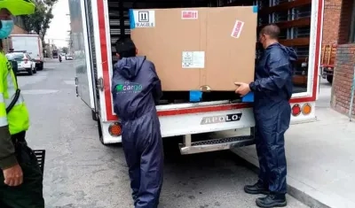 Distribución de 192 mil dosis de la vacuna contra el Covid-19 de Sinovac.