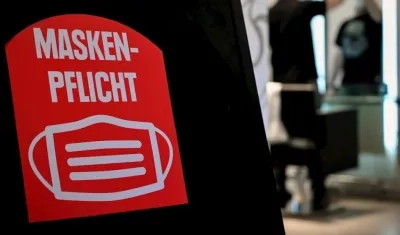 Uso de mascarilla es obligatorio en Alemania.