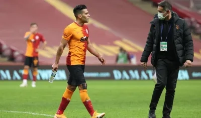 Radamel Falcao García, delantero colombiano. 