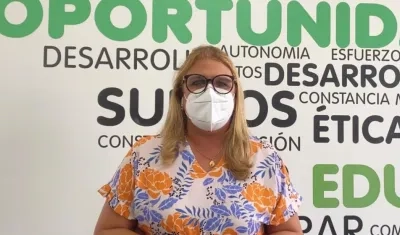 Bibiana Rincón, Secretaria de Educación de Barranquilla. 