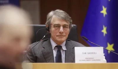 El presidente del Parlamento Europeo, David Sassoli.
