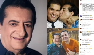 La muerte del cantante Jorge Oñate fue muy lamentada por artistas del género vallenato.