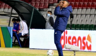 Luis Amaranto Perea, técnico de Junior. 