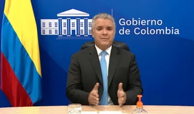 Iván Duque, presidente de Colombia.