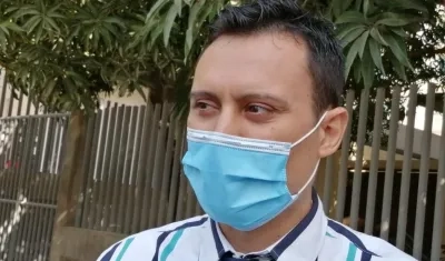 Jean Carlos Picalúa, hermano de la víctima. 