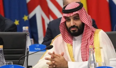 Príncipe heredero Mohamed bin Salman.