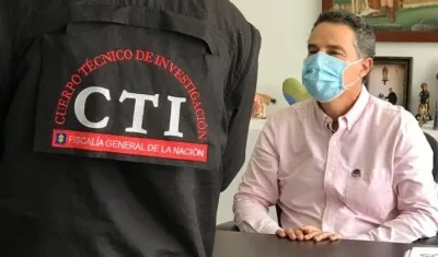 Gobernador de Antioquia, Aníbal Gaviria.