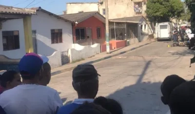 La víctima murió en el mismo lugar de los hechos. 