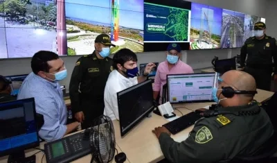 El Alcalde de Barranquilla, Jaime Pumarejo.