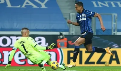 Luis Fernando Muriel, jugador colombiano. 