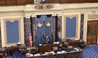 Imagen de la toma del 6 de enero.