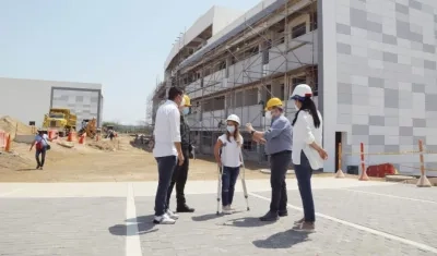 La Gobernadora del Atlántico, Elsa Noguera.