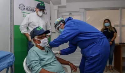 Vacunación en Barranquilla.