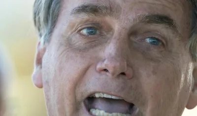 El presidente brasileño, Jair Bolsonaro.