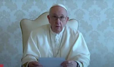 El Papa Francisco grabó un mensaje sobre su visita a Irak.