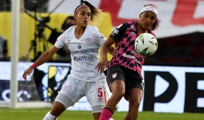 Santa Fe y América se clasificaron al ser las escuadras campeona y subcampeona, respectivamente.