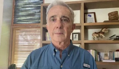 El expresidente colombiano Álvaro Uribe.