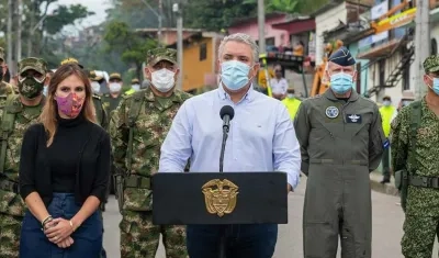 El Presidente de la República, Iván Duque.