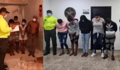 Los operativos dejaron 10 capturados por tráfico de estupefacientes y otros delitos. 